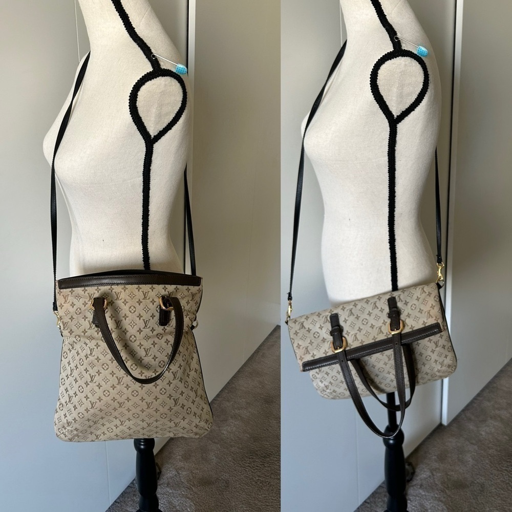 Louis Vuitton Mini Lin Françoise Tote W DUST BAG AND  LOCK AND KEY 334 - Picture 5 of 17